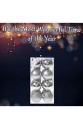 VFM e-Store Christmas Bauble Decoration Hanging Tree Ornament X 16 5cm Silver - thumbnail 3