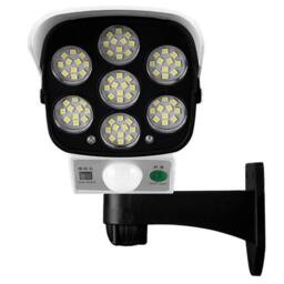 Ventryn 3Pcs Solar LED Motion Sensor Security Lights Outdoor Garden in White - thumbnail 3