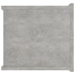 Berkfield Home Bedside Cabinet Concrete Grey 40x30x30 cm Engineered Wood - Size: 40 x 30 x 30 cm - thumbnail 5