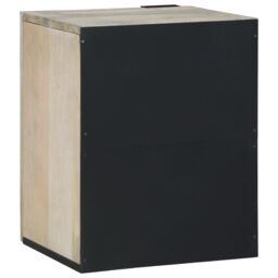 Berkfield Home Sink cabinet with Shelf Wall-mounted with Storage with Door Brown 38 x 33.5 x 48 cm - thumbnail 5
