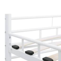 Berkfield Home Bed Frame White Metal 160x200 cm - thumbnail 9