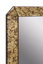 Orsina Antique Gold Finish Wall Mirror, Rectangular Mirror With Traditional Frame, Stylish Accent Mirror For Decor - thumbnail 2