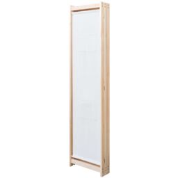 Berkfield Home 3-Panel Room Divider Cream 120x170x4 cm Fabric in Beige - Size: 120 x 170 x 4 cm - thumbnail 3