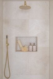 Posh Trading Company Kensington Soap Dispenser - Silver Leaf - Champagne in Metallics - thumbnail 4