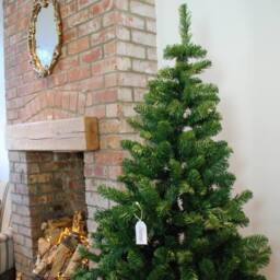 Samuel Alexander 6ft (180cm) Luxury Green Christmas Tree 525 Tips 115cm Wide - thumbnail 2