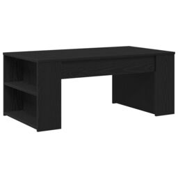 Berkfield Home Coffee Table Black Oak 102x55x42 cm Engineered Wood - Size: 102 x 55 x 42 cm - thumbnail 5