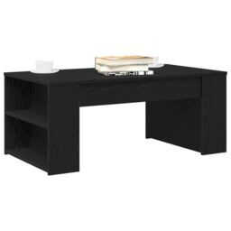 Berkfield Home Coffee Table Black Oak 102x55x42 cm Engineered Wood - Size: 102 x 55 x 42 cm - thumbnail 3