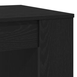 Berkfield Home Coffee Table Black Oak 102x55x42 cm Engineered Wood - Size: 102 x 55 x 42 cm - thumbnail 8