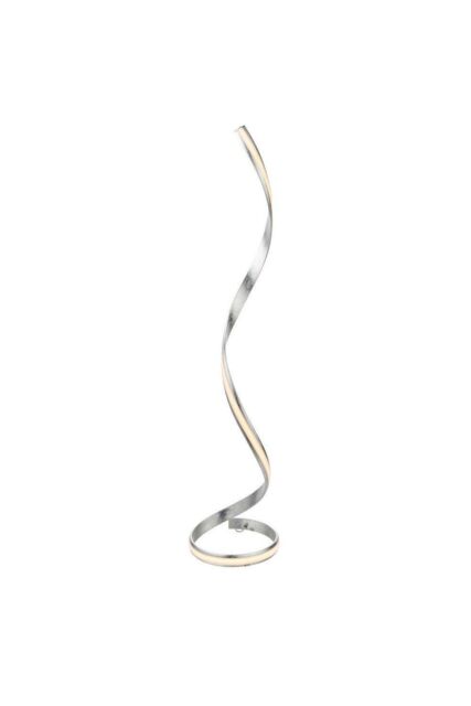 Netlighting Aria Integrated Led Floor Lamp Silver Leaf White Acrylic - image 1