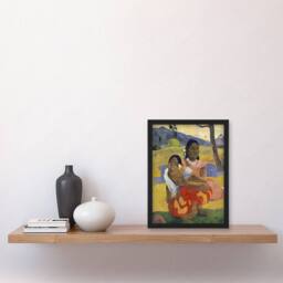 Artery8 Paul Gauguin When Will You Marry Oil Painting Framed Art Picture Print - Size: A3 - thumbnail 2