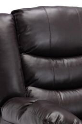 More4Homes Seattle Electric Recliner Bonded Leather 2+3 Seater Sofa Set in Brown - thumbnail 6