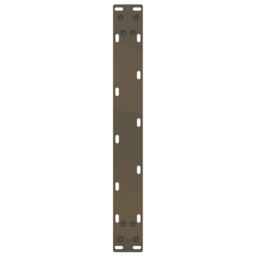 Berkfield Home Coffee Table Legs U-Shaped 2 pcs Natural Steel 50x(30-31) cm Steel in Brown - thumbnail 7