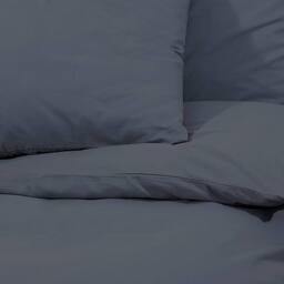 Berkfield Home Elegant Duvet Cover Set Anthracite 225x220 cm Light-weight Microfiber in Charcoal - thumbnail 8
