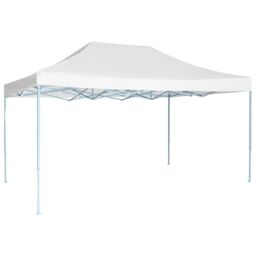 Berkfield Home Professional Folding Party Tent 3x4 m Steel White - thumbnail 1