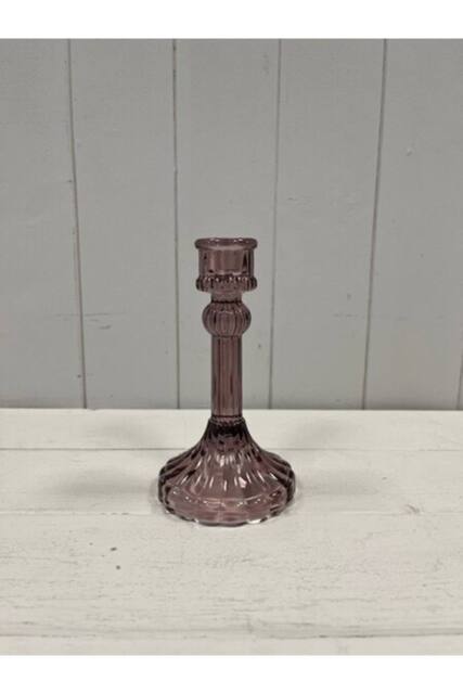 KDMD Amethyst Medium Decorative Candle Holder in Purple - image 1