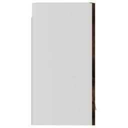 Berkfield Home Hanging Cabinet Smoked Oak 29.5x31x60 cm Engineered Wood in Brown - thumbnail 7