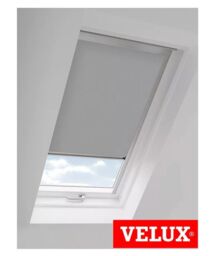 New Edge Blinds Flint Grey Thermal out Skylight Roller Blinds (Velux Roof Windows G Codes) in Light Grey - Size: UK10 - thumbnail 1