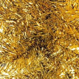 Berkfield Home Christmas Garland with LED Lights 10 m Gold - thumbnail 4