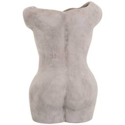 Love Lace Female Figure Vase in Stone - thumbnail 3