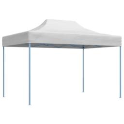 Berkfield Home Professional Folding Party Tent 3x4 m Steel White - thumbnail 3
