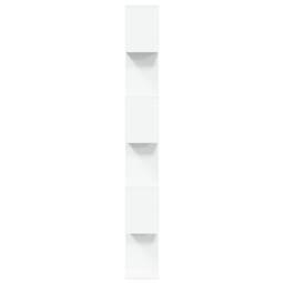 Berkfield Home Room Divider Bookcase 6-Tier White 70x24x193 cm Engineered Wood - Size: 70 x 24 x 193 cm - thumbnail 6