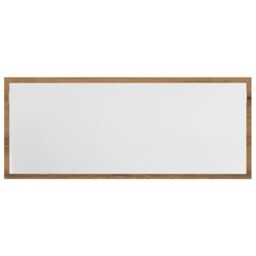 Berkfield Home LED Bathroom Mirror Artisan Oak 100x8.5x37 cm Engineered Wood in Brown - thumbnail 6