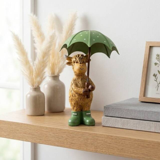 Garden Greatness Highland Cow Umbrella Wellies - Size: 1 Pack - image 1