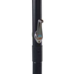 Berkfield Home Outdoor Umbrella with Portable Base Anthracite in Grey - thumbnail 5