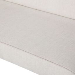 Home Garden Direct Lucca - Click clack Sofa Bed in Premium Textured Linen 3 Seater in Light Grey - thumbnail 9