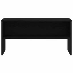 Berkfield Home TV Cabinet Black Oak 80x40x40 cm Engineered Wood - Size: 80 x 40 x 40 cm - thumbnail 5