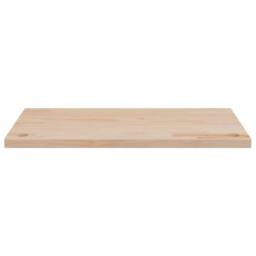 Berkfield Home Beautiful Desk Top 80x40x2.5 cm Solid Wood Pine in Light Tan