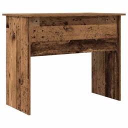 Berkfield Home Desk Old Wood 90x50x74 cm Engineered Wood in Brown - Size: 90 x 50 x 74 cm - thumbnail 6