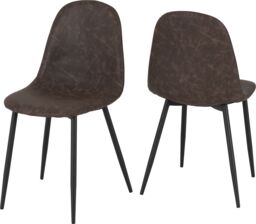 Seconique Athens Chair ( Pair ) in Brown - thumbnail 7