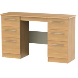 Ready Assembled 2 U Carlton Double Pedestal Desk (Ready Assembled) in Natural - Size: Large - thumbnail 6