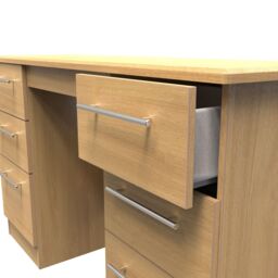 Ready Assembled 2 U Carlton Double Pedestal Desk (Ready Assembled) in Natural - Size: Large - thumbnail 5