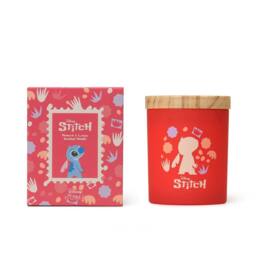 Disney Stitch Scented Candle - Plumeria & Lychee Blossom Home Fragrance in Red - Size: Medium - thumbnail 2