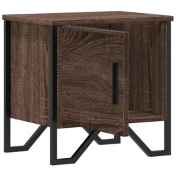 Berkfield Home Bedside Cabinets 2 pcs Brown Oak 40x30x40 cm Engineered Wood - Size: 40 x 30 x 40 cm - thumbnail 6