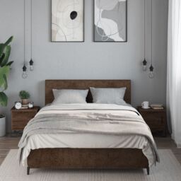 Berkfield Home Bedside Cabinets 2 pcs Brown Oak 40x30x40 cm Engineered Wood - Size: 40 x 30 x 40 cm - thumbnail 3