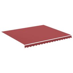 Berkfield Home Replacement Fabric for Awning Burgundy Red 4x3.5 m - thumbnail 2