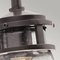 Netlighting Lyndon Outdoor Small Wall Lantern Light Architectural Bronze IP44 E27 in Brown - thumbnail 4