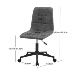 Nordlys Adjustable Ergonomic Office Chair in Brown - thumbnail 5