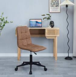 Nordlys Adjustable Ergonomic Office Chair in Brown - thumbnail 3