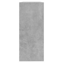 Berkfield Home Book Cabinet/Room Divider Concrete Grey 100x30x72 cm - Size: 100 x 30 x 72 cm - thumbnail 4
