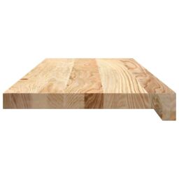 Berkfield Home Window Sills 2 pcs¬†Untreated 70x25x2 cm Solid Wood Oak in Brown - Size: Medium - thumbnail 5