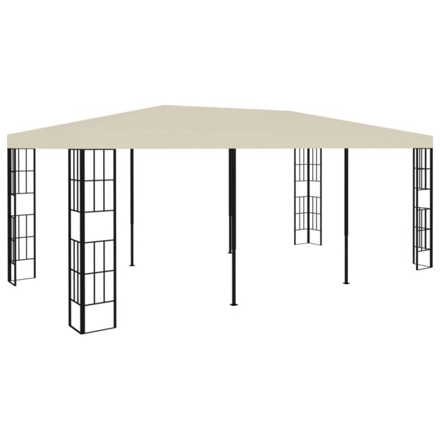 Berkfield Home Gazebo 3x6 m Cream in Beige - image 1