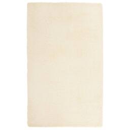 Berkfield Home Shaggy Rug High Pile NAVARRA Cream 80x150 cm Polyester - Size: Medium - thumbnail 1