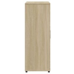 Berkfield Home Sideboard Sonoma Oak 60x31x84 cm Engineered Wood in Brown - Size: 60 x 31 x 84 cm - thumbnail 6
