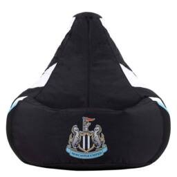 icon Official Newcastle United Bean Bag Chair, Water Resistant Recliner Beanbag for Indoor Outdoor Use Filling Included in Black - thumbnail 5
