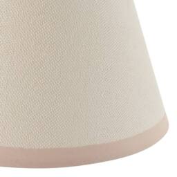 Netlighting Step Fold Wall Light Fabric Ivy Shade 16cm B22 in White - thumbnail 6