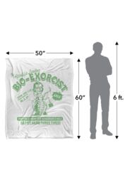 Warner Brothers Beetlejuice 2 50x60 Bio Exorcist Silky Touch Super Soft Throw Blanket in White - thumbnail 5